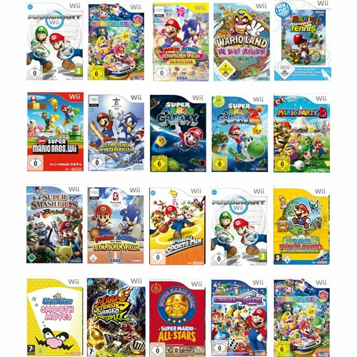 Nintendo wii alle mario spiele - mario,