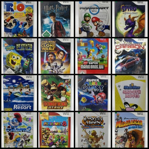 Nintendo wii spiele auswahl - nintendo,